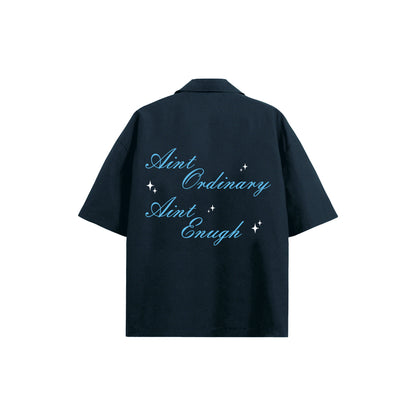 Aint Ordinary Oversized Shirt (Blue)