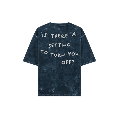 Human Error Oversized Tshirt (Blue)