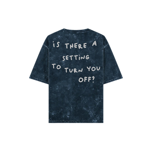 Human Error Oversized Tshirt (Blue)