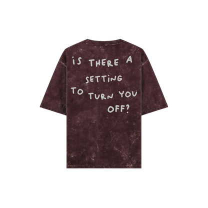 Human Error Oversized Tshirt (Red)