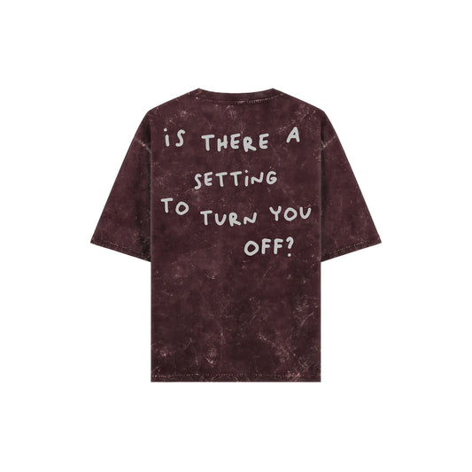 Human Error Oversized Tshirt (Red)