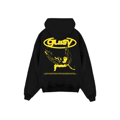 Gutsy Oversized Hoodie (Black)