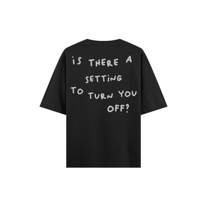 Human Error Oversized Tshirt
