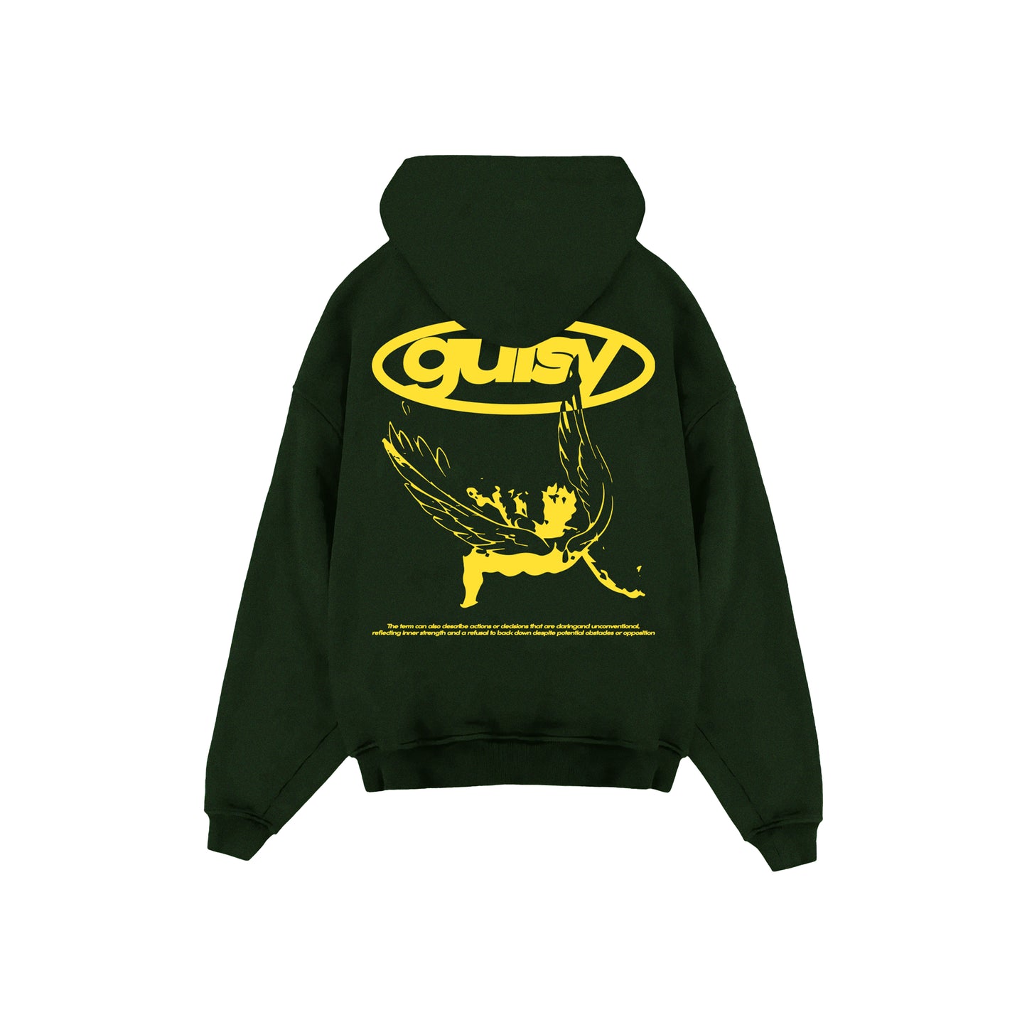 Gutsy Oversized Hoodie (Green)