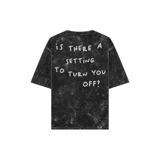 Human Error Oversized Tshirt (Black)