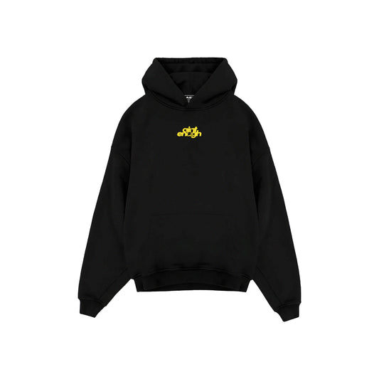 Gutsy Oversized Hoodie (Black)